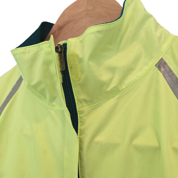 Nike Storm-Fit Jacket Windbreaker Running Biking Yellow Women's Small - Picture 4 of 10